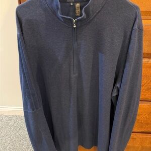 Adidas Men's Blue Sweater